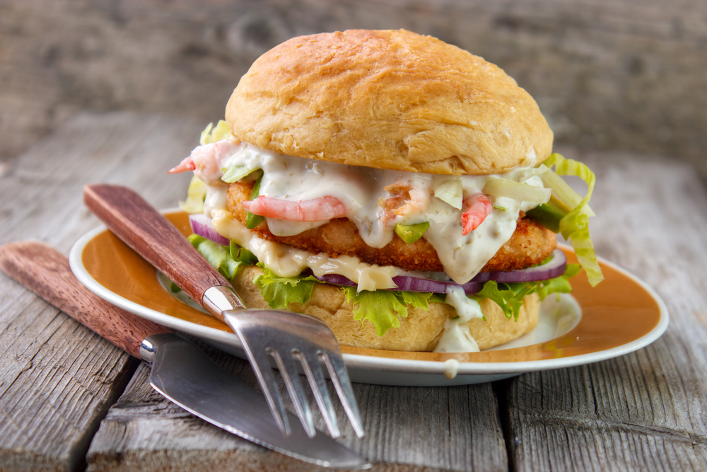 Wild Caught Louisiana Shrimp Burgers - Paul Piazza Shrimp